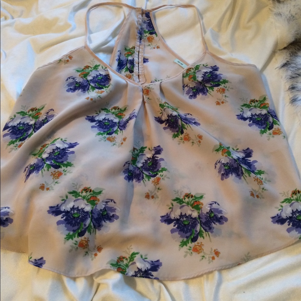 Kimchi Blue floral tank top
